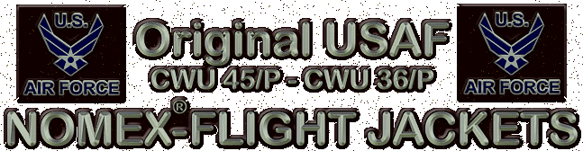 CWU 45/P und CWU 36/P Nomex Flight Jackets
