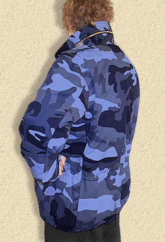 US-M65 Field Jacket, sky blue, zivile Ausführung